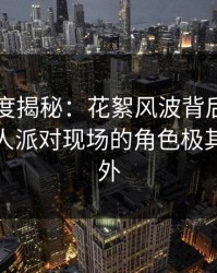 91网深度揭秘：花絮风波背后，当事人在私人派对现场的角色极其令人意外