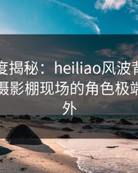 黑料深度揭秘：heiliao风波背后，主持人在摄影棚现场的角色极端令人意外